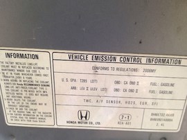 2008 HONDA CR-V, BLUE, EX-L, 2.4L, AT, FWD.   A25185